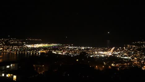 Aeropuerto-de-Wellington-en-la-noche