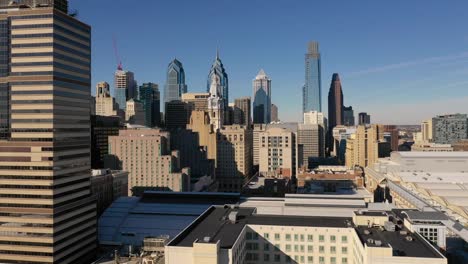 Städtischen-Kern-City-Center-Tall-Buildings-Downtown-Philadelphia-Pennsylvania