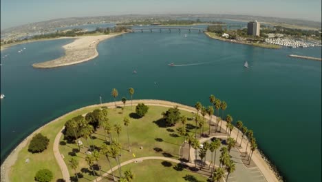 Aerial-Shot-of-Mission-Bay-in-San-Diego