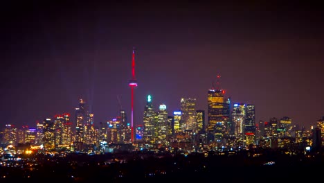 Toronto-City-Time-Lapse-At-Night-Skyline
