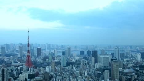 Landschaft-der-Stadt-Tokio