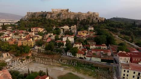 Drone-Shot-Of-Acropolis