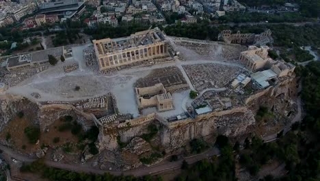 Drone-Shot-Of-Acropolis