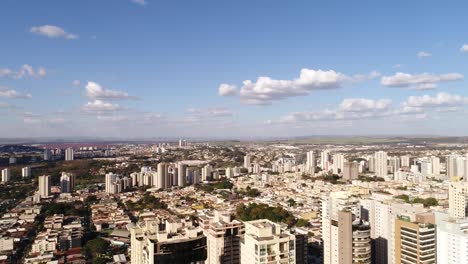 Antena-ciudad-vista-de-Ribeirao-Preto,-Sao-Paulo,-Brasil