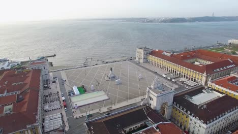 Aerial-View-of-Lisbon,-Portugal