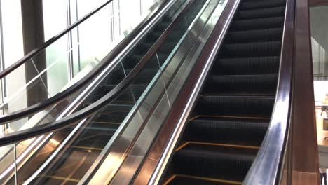Up-and-down-escalators-moving