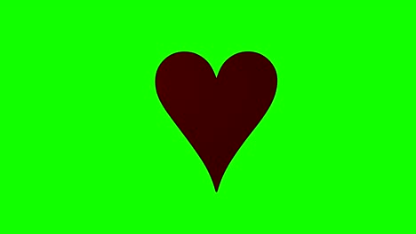 amor-el-lazo-del-corazón-emoji-emoticon-pantalla-verde