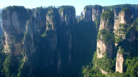 Zhangjiajie-mountains,-China