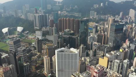 Imágenes-de-vista-aérea-de-4K-de-Causeway-Bay-en-Hong-Kong