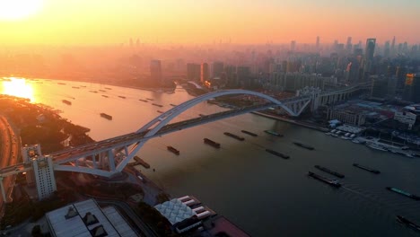 Shanghai-aerial-view-in-China