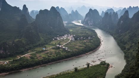 The-most-beautiful-landscapes-in-China,-guilin-landscape