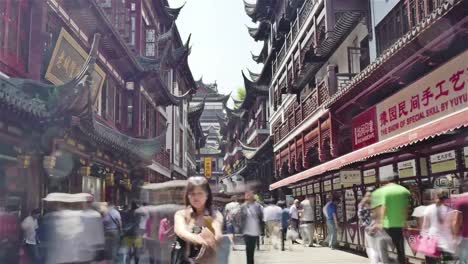 Time-lapse-of-Shanghai-skyline-view-from-The-Bund--Shanghai