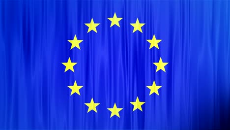 Waving-colorful-European-Union-flag-animation-background.-UHD-4k.