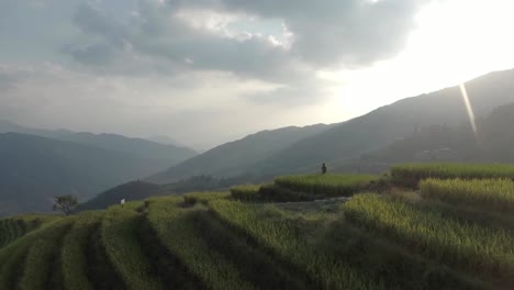 Longji-Reis-Terrasse-in-Ping-eine-Dorf