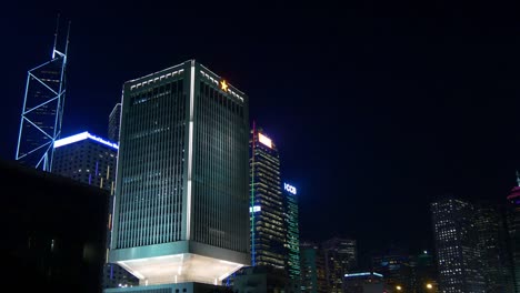 noche-tiempo-Hong-Kong-Bahía-edificios-panorama-4k-china