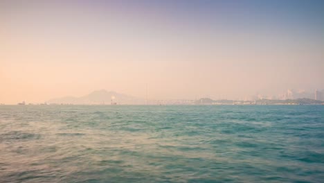 china-sunset-light-hong-kong-bay-victoria-harbour-bridge-panorama-4k-time-lapse