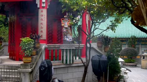 Slow-motion-of-Ancient-Temple-architecture---Won-tai-sin-temple