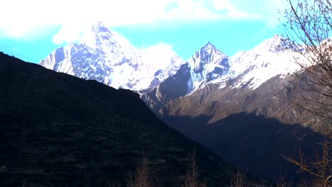 View-of-the-mountain-in-Siguniang-National-Park-in-Sichuan