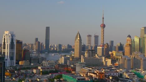 sunny-day-shanghai-cityscape-downtown-bay-rooftop-panorama-4k-china