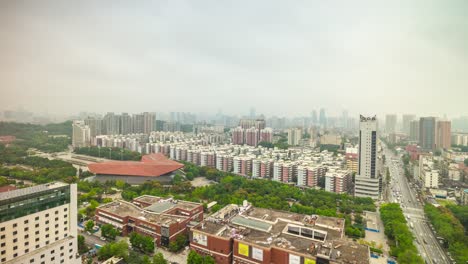 Museo-de-la-ciudad-de-wuhan-del-día-brumoso-panorama-de-revolución-en-la-azotea-4-tiempo-k-caer-china