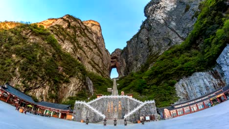 La-montaña-Tianmen-hito-naturaleza-viaje-lugar-de-Zhangjiajie,-Changsha,-China