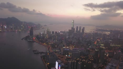 Imágenes-de-vista-aérea-del-barrio-de-Kowloon-en-Hong-Kong