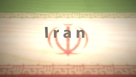 Nombre-del-país-de-Oriente-movimiento-gráficos-en-serie-arena---Irán