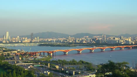 Aerial-view-Seoul-City-Skyline-in-Seoul,South-Korea