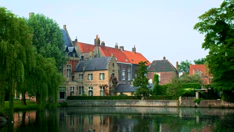 Ansicht-von-Brügge,-Belgien