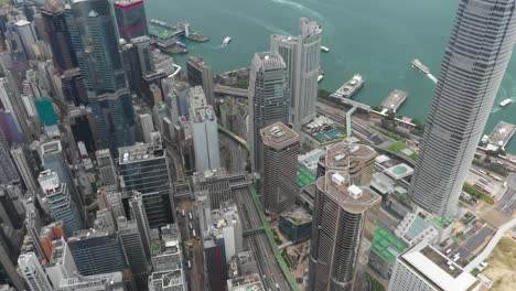 4K-aerial-view-footage-of-Central-district-in-Hong-Kong