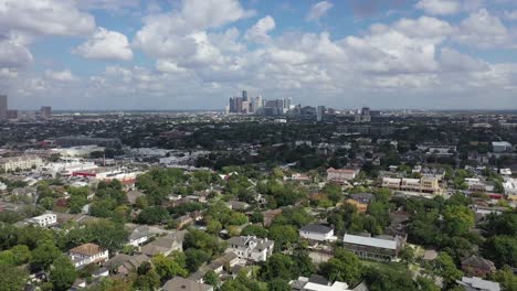 Aerial-of-Houston,-Texas