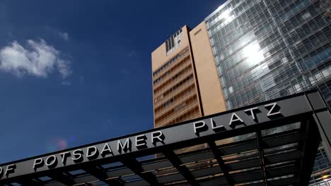 Potsdamer-platz-skyscrapers,-Berlin