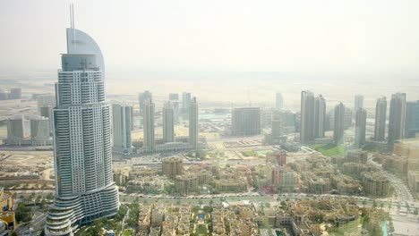 dubai-main-modern-hotel-view-time-lapse