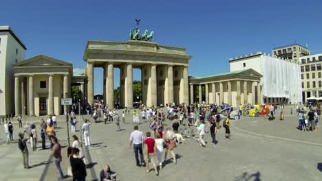 Zeitraffer-Brandenburger-Tor