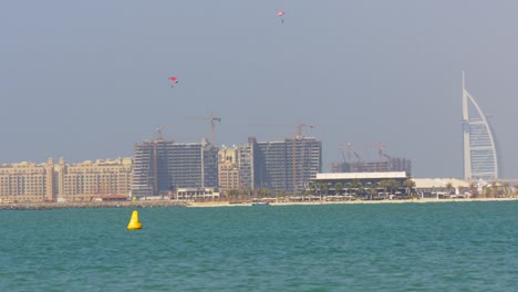 dubai-city-day-light-the-palm,-burj-al-arab-hotel-Veranstaltungsraum-\"panorama\"-4-k-VAE