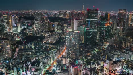 Erhöhte-Blick-auf-Tokio