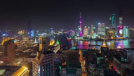 china-night-illumination-shanghai-city-roof-top-cityscape-panorama-4k-time-lapse