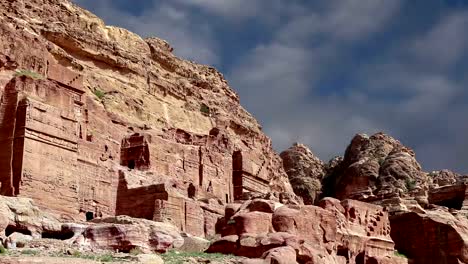 Petra,-Jordan,-Middle-East----it-is-a-symbol-of-Jordan,-as-well-as-Jordan's-most-visited-tourist-attraction.