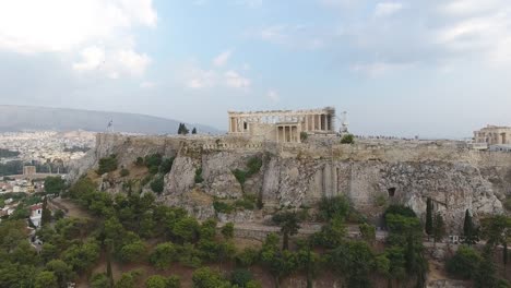 4K-Drohne-Schuss-von-Akropolis