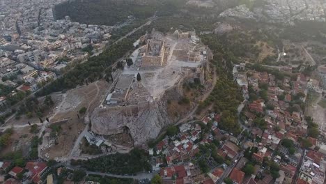 4K-Drohne-Schuss-von-Akropolis