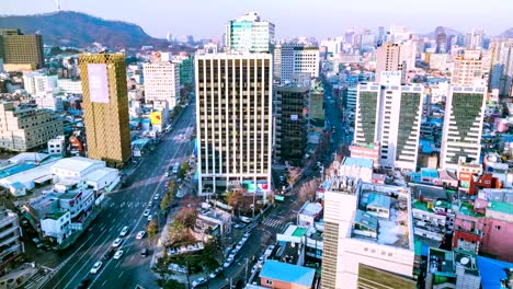 Zeitraffer-Der-Stadt-Seoul-Se