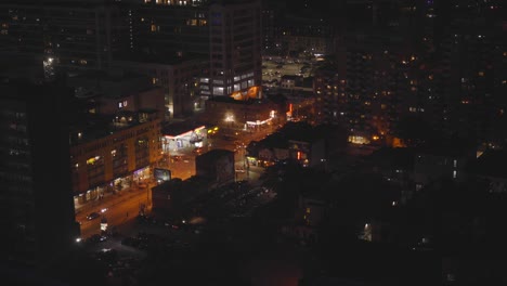 vista-de-la-vida-nocturna-de-toronto-ontario-centro-de-Canadá