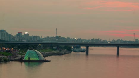 sunset-Han-river-Seoul