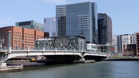 View-of-the-Boston-harbor-skyline-on-a-beautiful-day