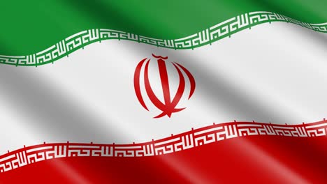 Flagge-von-Iran-(seamless-Loop)