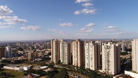 Aerial-View-of-Ribeirao-Preto-city,-Sao-Paulo,-Brazil