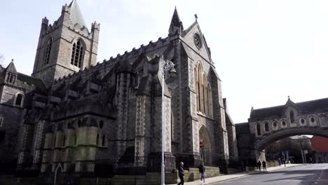 Christ-Church-Kathedrale-in-Dublin,-Irland