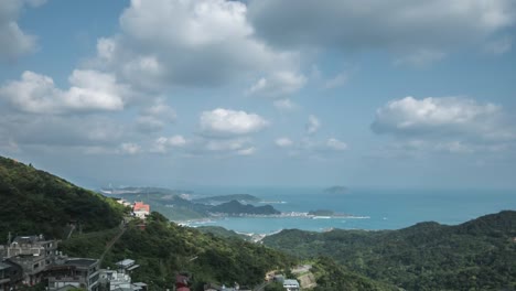 4K-tiro-Time-lapse-de-Jiufen,-también-deletreado-Jioufen-o-Chiufen