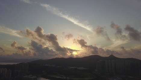 4K-footage-of-Tseung-Kwan-O-,-Hong-Kong-at-aerial-view