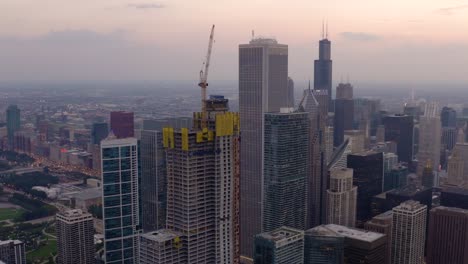 Chicago-Skyline-Antenne